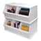 Badger Basket 3 Bin Stackable Storage Cubby